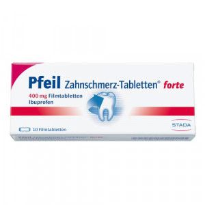 PFEIL Zahnschmerz-Tabletten forte Filmtabletten