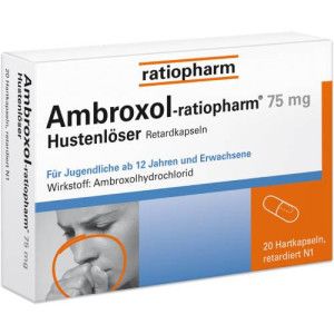 AMBROXOL-ratiopharm 75 mg Hustenlöser Retardkaps.