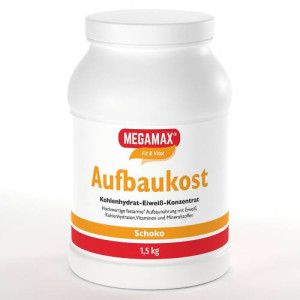 MEGAMAX Aufbaukost Schoko Pulver