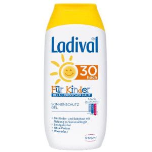 LADIVAL Kinder allergische Haut Gel LSF 30